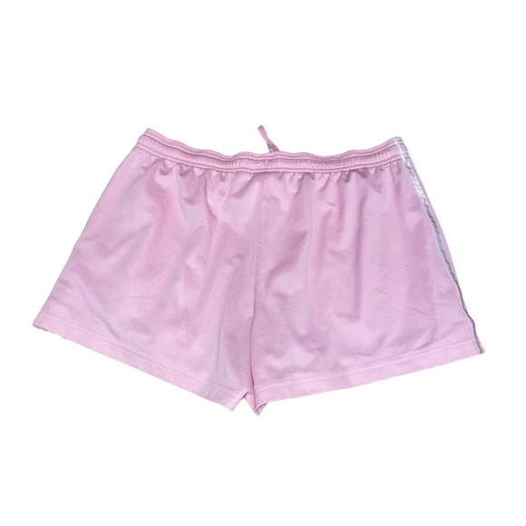 Adidas Pink Mesh Drawstring Running Shorts Size L - Picture 2 of 2